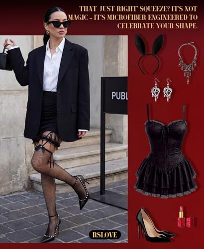 Image of RSLOVE Women Fishnet Stockings Sexy Thigh High Pantyhose Women Tight Hosiery