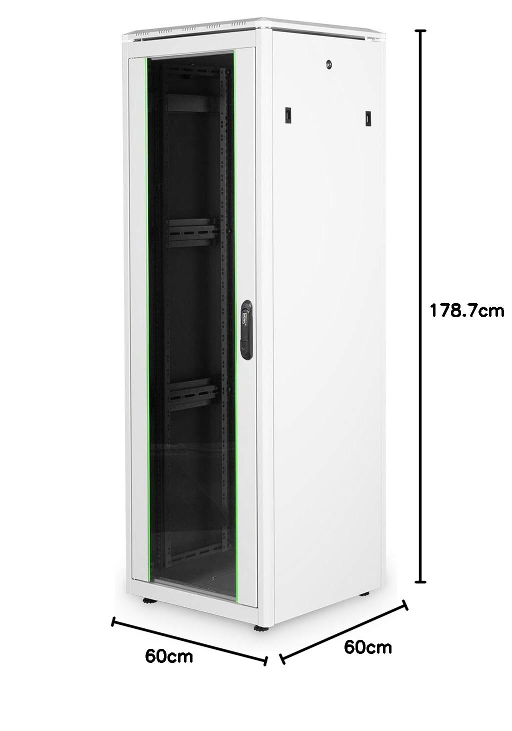 Digitus ARM171 Armadio 36 Unità Linea Professionale 1755X600 Profondità 600mm, Grigio