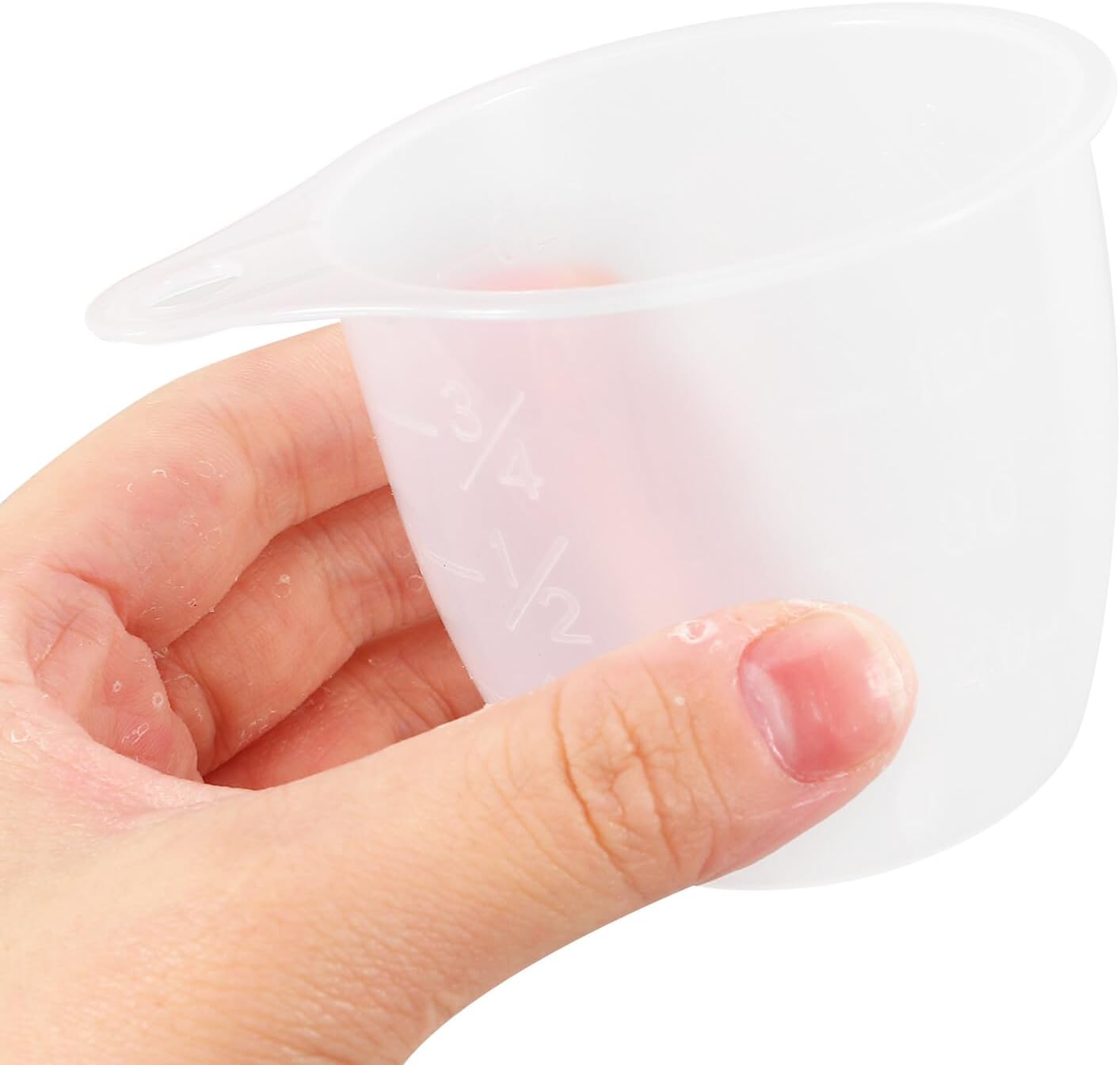 10pcs Rice Cooker Measuring Cups with Lid Plastic Ml Measuring Scoops for Dry and Liquid Ingredients Kitchen Accessories