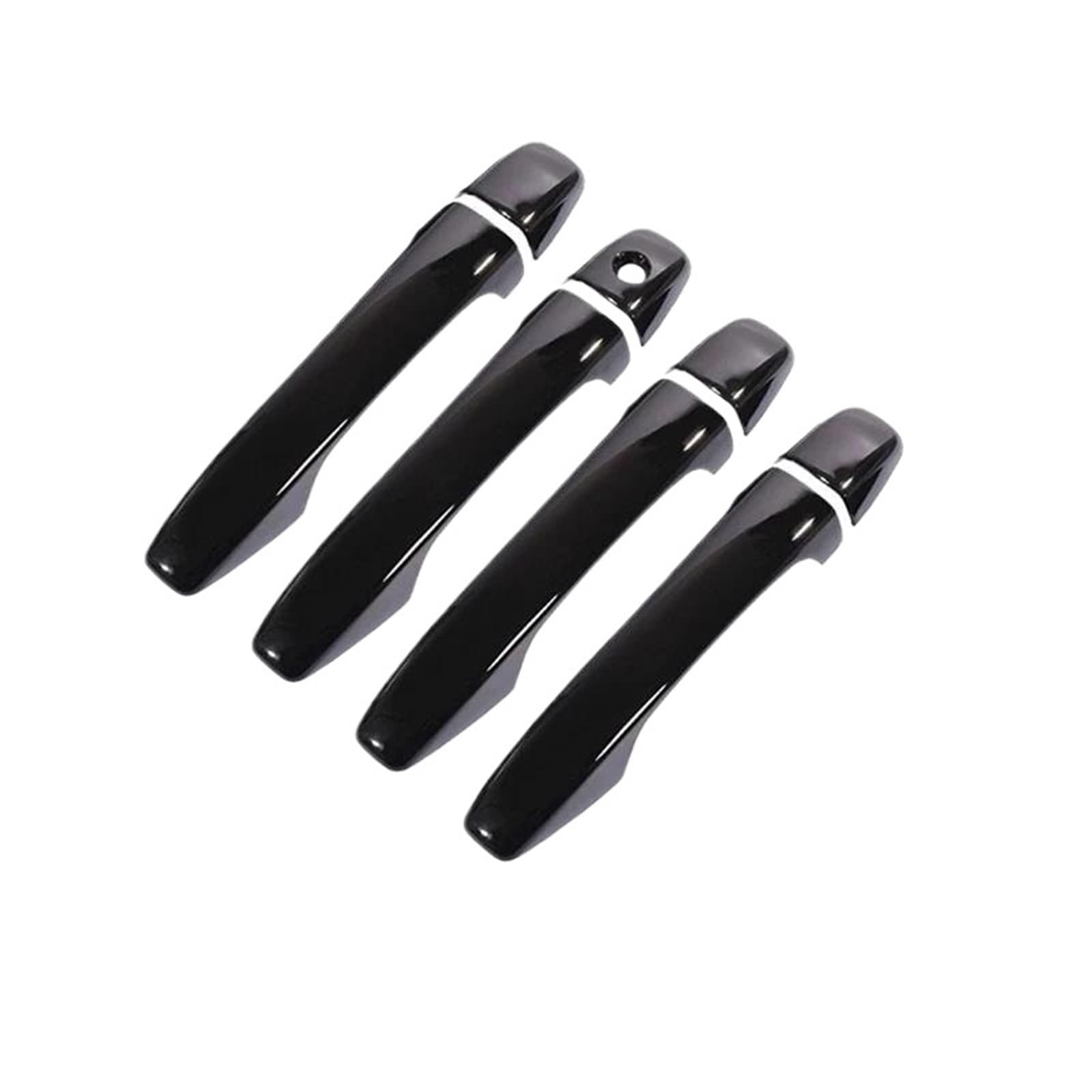 ZHQDRCY Door Open Handles for Toyota for Corolla for Verso for AR10 2004-2010 Car Door Handle Covers(1 Keyhole 4 Door 7)