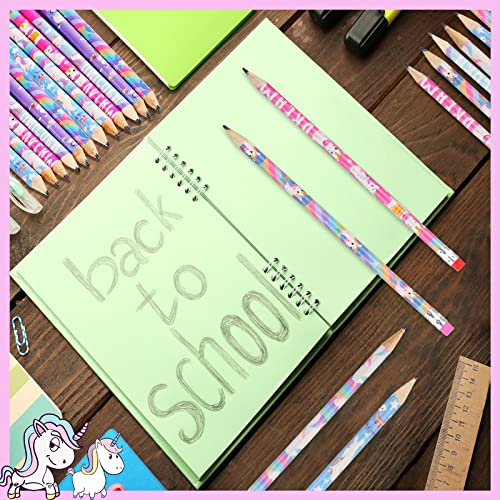 Lápices de grafito HB eraser unicornio x36 miniatura 6