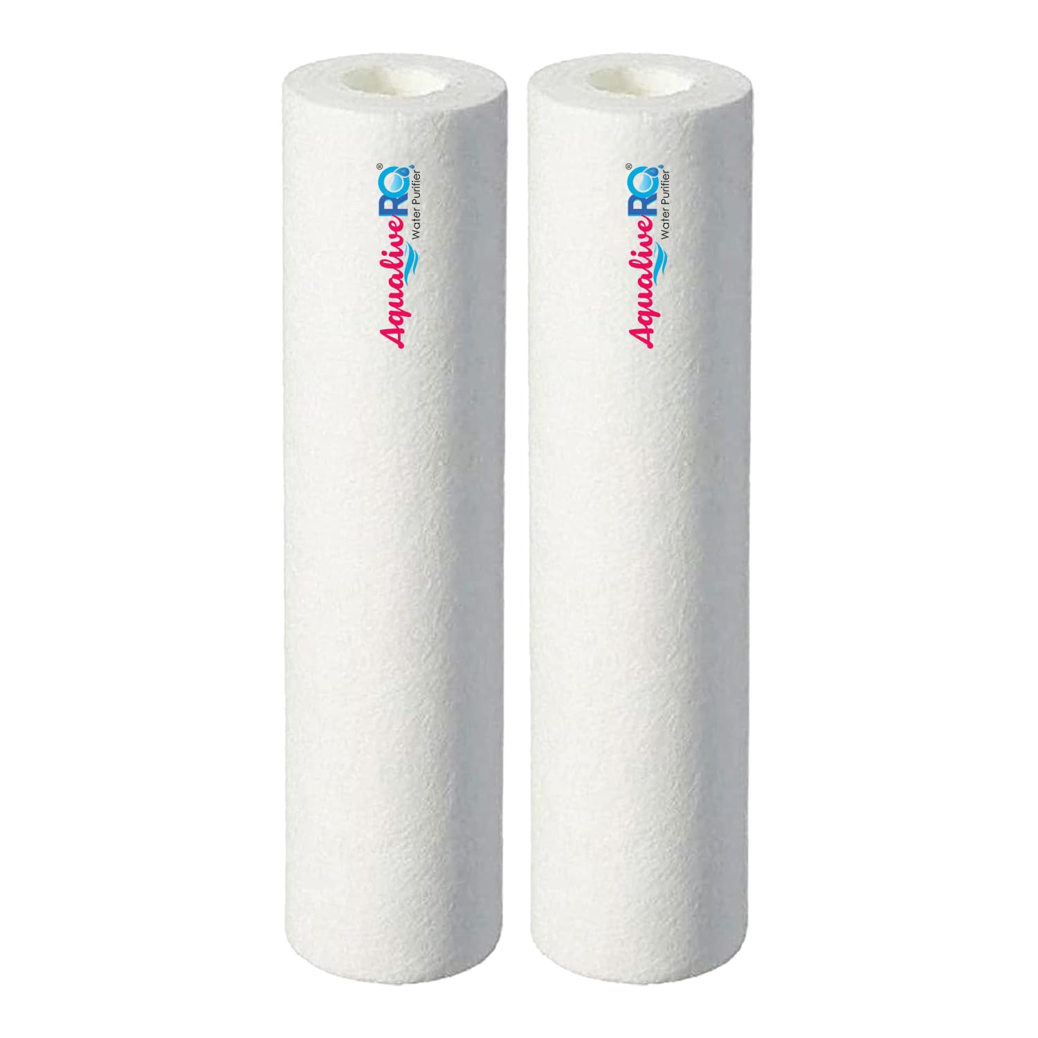 Aqualive RO Spun Filter Cartridge - PP Spun Filter Outer Cartridge, (5 Micron PP Spun) 10 Inch Pre-Filter Housing of All Type RO Water Purifier Universal Compatibility, (Pack of 2)-image-20
