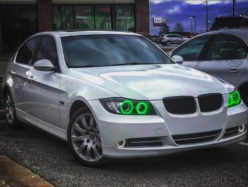 Kit de anillos halo LED RGB para BMW E90/E91 2006-2012 miniatura 4