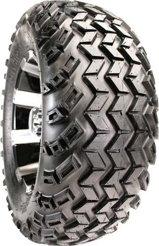 SaharaClassic All Terrain 20 Inch Golf Cart Tire | 4-Ply | Lift Kit Required | Directional Tread | Universal Fitment with 10 inch Wheels - 20x10-10