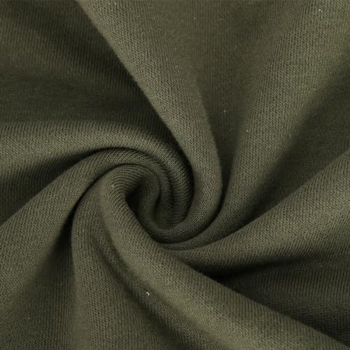 Drop Shoulder Hoodies for Men Long Sleeve Casual Comfy Outdoor Classic-Fit Pullover Tunic Loose Fashion Outfits3