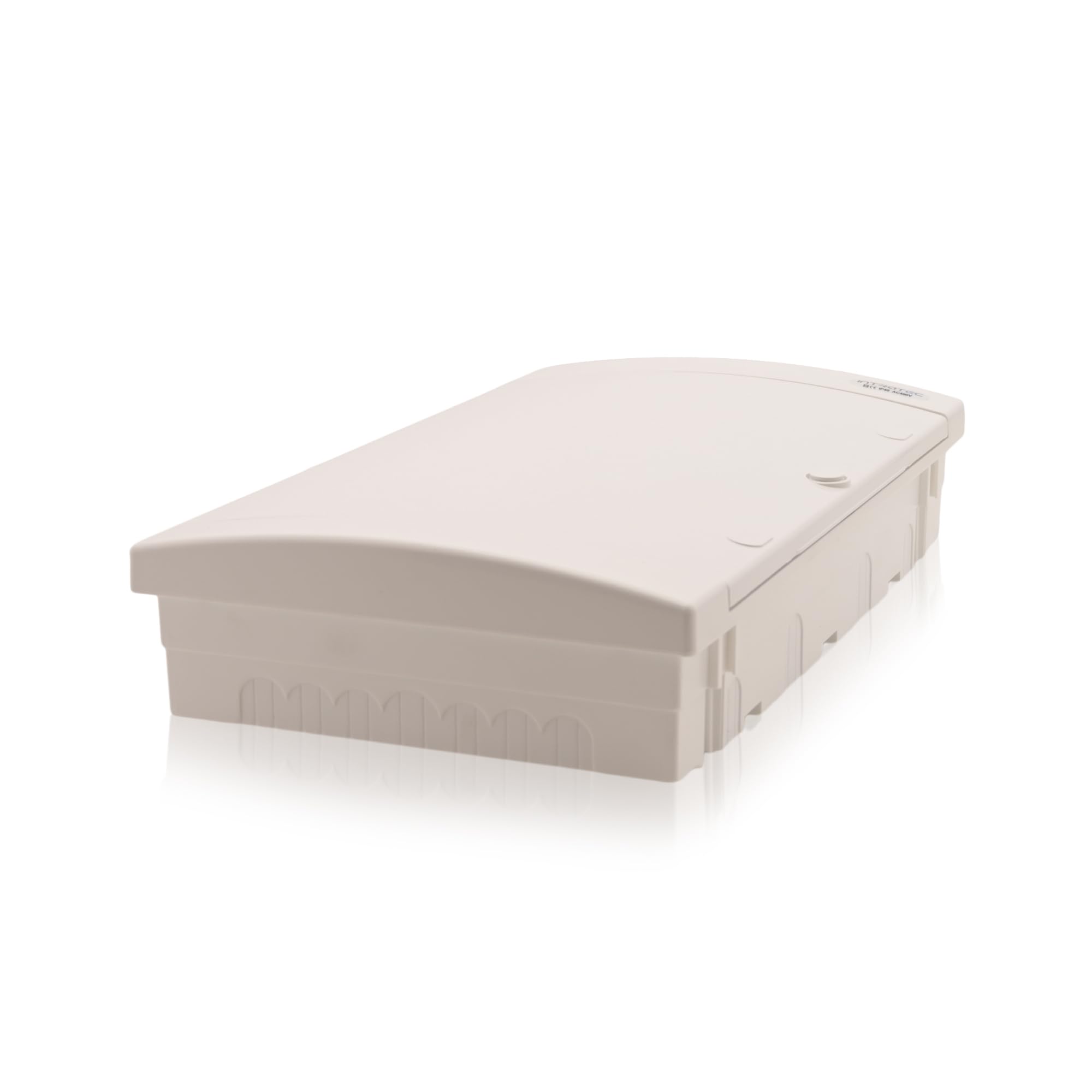 Intratec distribuidor multimedia empotrado IP40, 283x482x70 mm – Blanco RAL 9003, ideal para Smart Home y redes domésticas