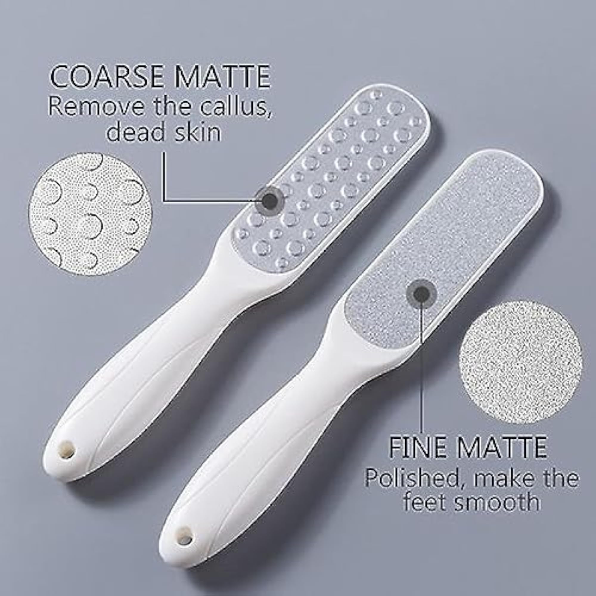 Professional Pedicure Foot File Stainless Steel