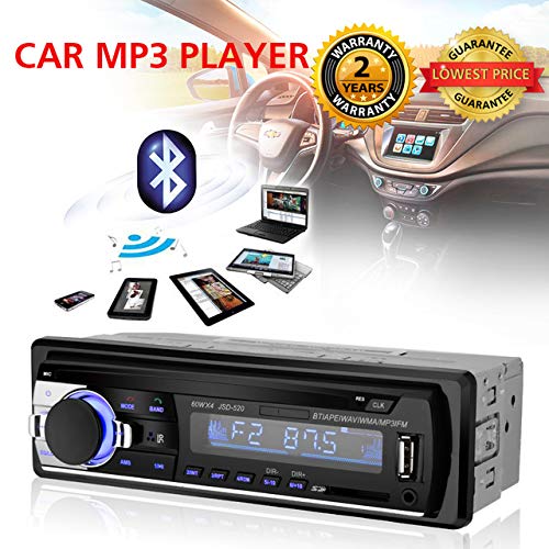 Buy World Car Radio Stereo MP3 Player 1 DIN with Bluetooth Remote