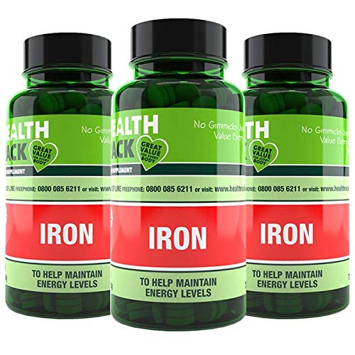Iron 14mg 270 Tablets | Helps Reduce Tiredness & Fatigue, Supports Normal Oxygen Transportation, Formation of Red Blood Cells & Cognitive Function