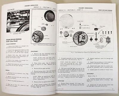 Página interna que muestra diagramas detallados e instrucciones de reparación.