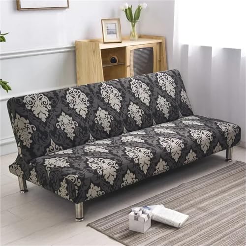 Housse de canapé sans accoudoir de salon élastique extensible - 4