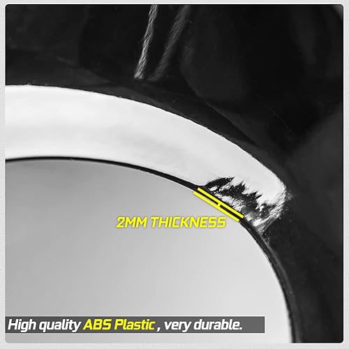 Miniatura 2 de Protector de cubierta de tanque de motocicleta color negro, tapa de tanque de gasolina de combustible, panel de carenado, protector de cubiertas de