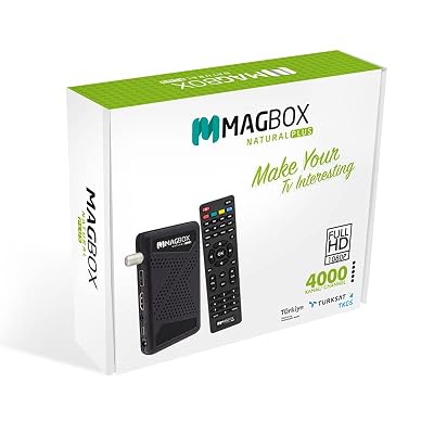 Magbox Natural Plus, TKGS'li, Youtube, USB Mini Full HD Uydu Alıcısı, Hdmi Kablo dahildir,