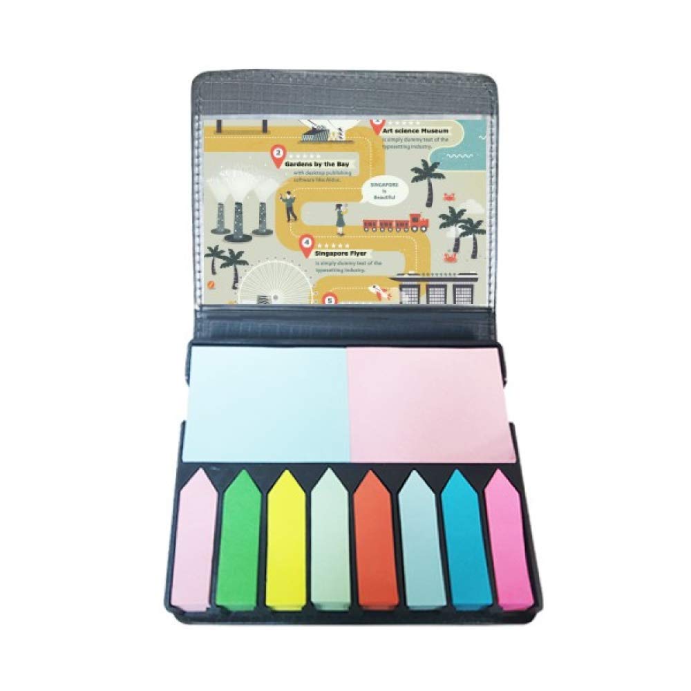 Note couleur marque-page Singapour pour organiser vos lectures de voyage
