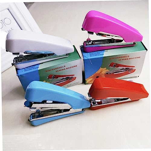 HOODANCOS 4 Stuks Reparatie Machine Draagbare Herstelmachine Naaimachine Voor Gereedschap Steek Naaimachine Reis Naaimachine Naaibenodigdheden Mini-naaimachine Klein Reizen Metaal Naaidoosje - Image 5