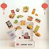 Umami Box — Sabores intensos de Asia — Caja regalo con 12+1 snacks umamis japoneses, chinos y coreanos - Ideal para foodies y aventureras/os del sabor