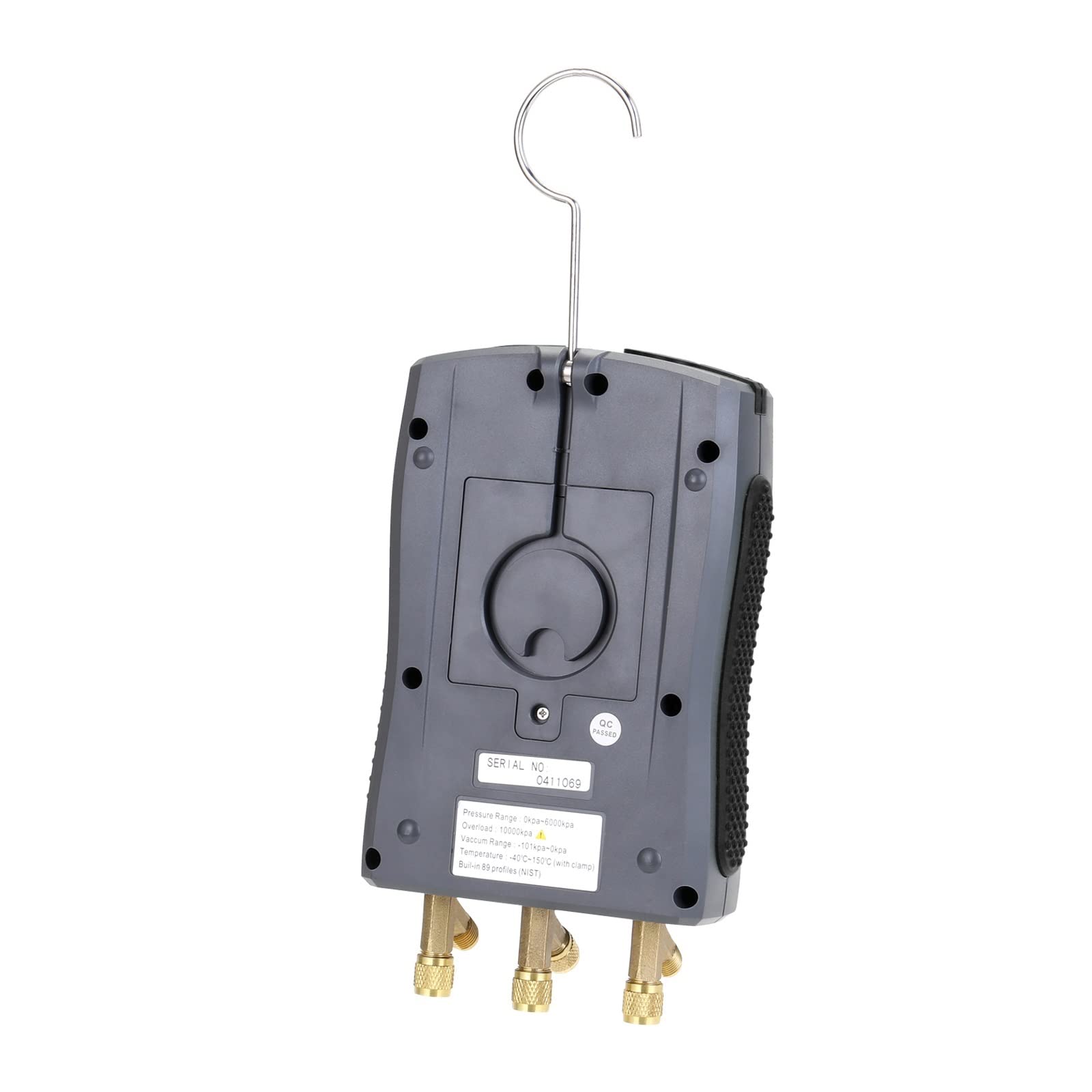 Medidor de presión vacío Digital colector refrigeración Temperatura manómetro para Pruebas de Mantenimiento(Type3)