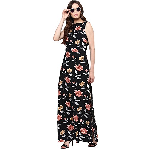 Image of Harpa Round Neck Printed Dresses