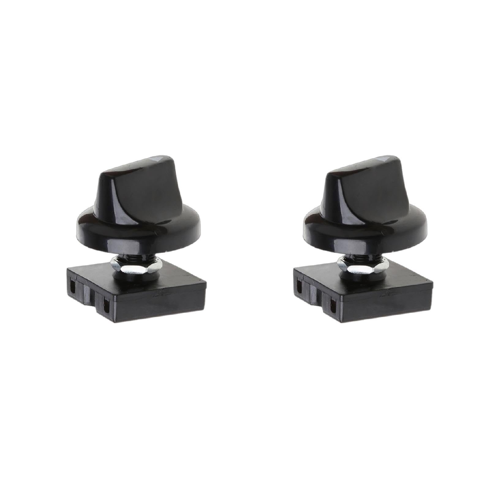 ZEKANXX 2PCS Rotary Switch 4 Position 3 Speed Fan Selector Fan Governor With Knob For Oven/Stove/Heaters 8A 125V/250VAC Governor Replacement