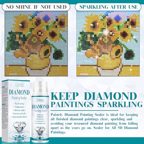 Paistely ZSHYSJ 001 Diamond Painting Sealer, Puzzle Glue Clear thumb #1