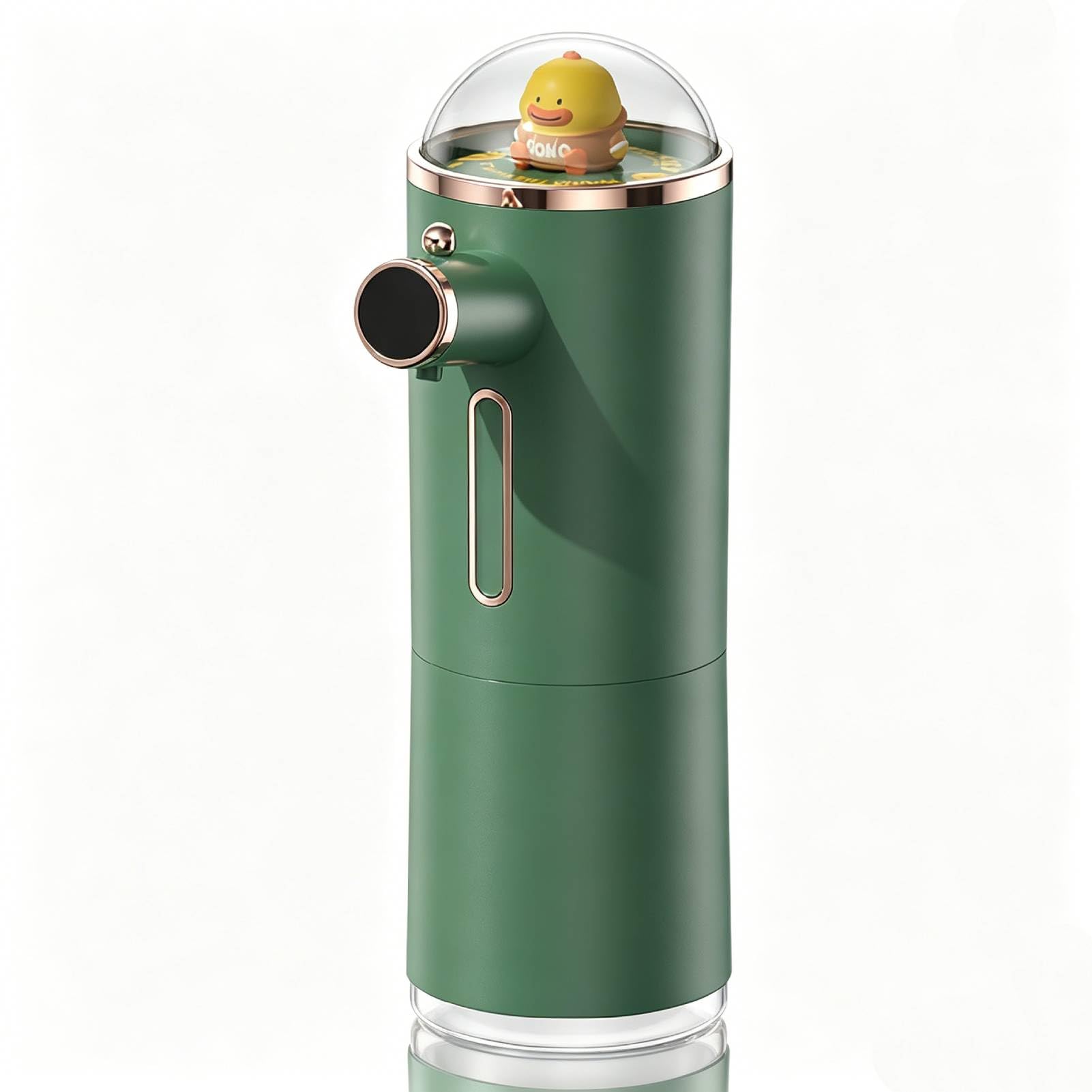 Dispensador Automático De Jabón, Lindo Dispensador De Jabón Sin Contacto De Espuma Dispensador De Jabón De Manos Espumoso Dispensador De Jabón De Manos para Niños con Forma De Animal(Green)