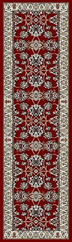 AS Quality Rugs New Traditional Hallway Runner Rug for Living Room, Persian Rug Tabriz All-Over Rugs,Washable, Stain Resistant, Pet Friendly, Office Rug, Waterproof Rugs Easy to Clean (Medium 2x8)