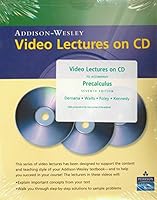 Video Lectures on CD to Accompany Precalculus 7th Edition 0321410580 Book Cover