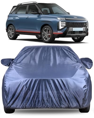 Image of Autofact Premium Car Cover for Venue 2025-2026 | All Weather Water-Resistant Full Body Car Cover | Light-Weight Triple-Stitched Outdoor Shield with UV Protection, Dustproof & Heat-Resistant