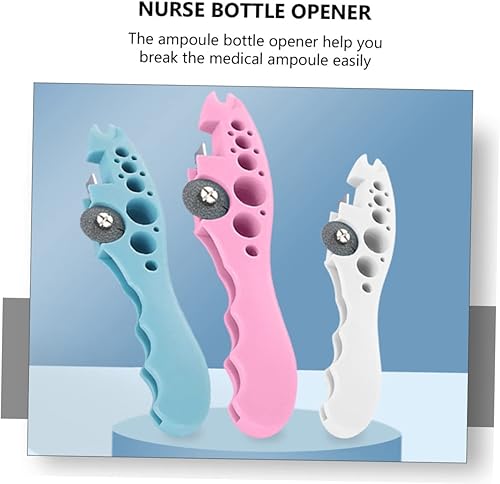 Miniatura 9 de Hemobllo 9 piezas abridor de botellas sacacorchos portátil ampollas corkickle vidrio vial abridor herramientas oro masaje rodillo ampollas