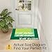 LUMI Ultra Thin Indoor Door Mat for Entrance 17