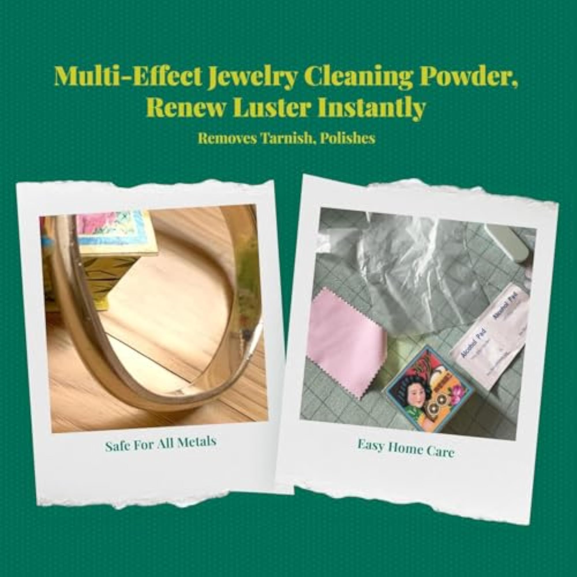 Jewellery Cleaning Powder for Deep Clean and Tarnish Protection