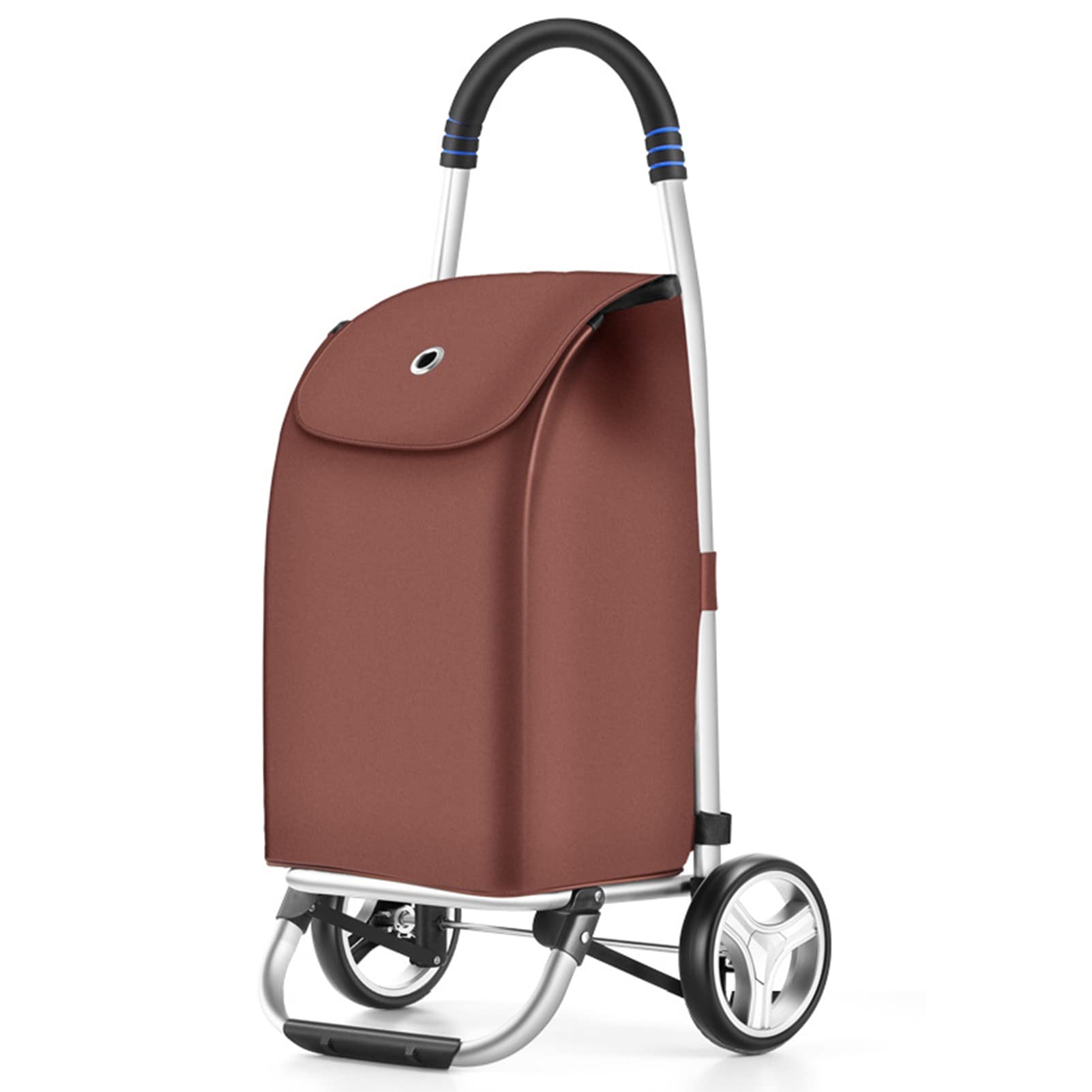 Buy Folding Shopping Cart Portable Stair Climbing Cart, Trolley Utility