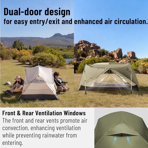 Carpa Naturehike Mongar Pro Ultraligera 1 Persona 4 Estaciones miniatura 5