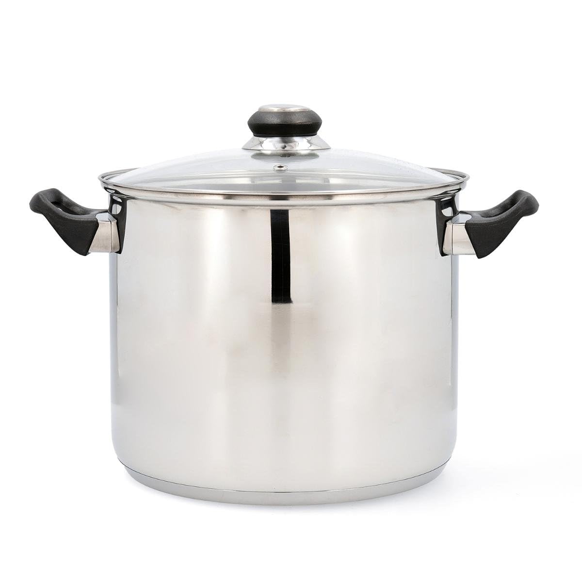 Quid Grau Kochtopf 24 X 19 Cm, Edelstahl, Habitat Qd