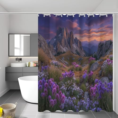 UOMSKTY Shower Curtain 200Ã—200cm/79Ã—79 In, Waterproo