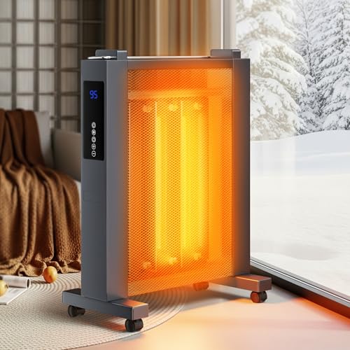 MEPTY 1500W Quiet Mica Heater