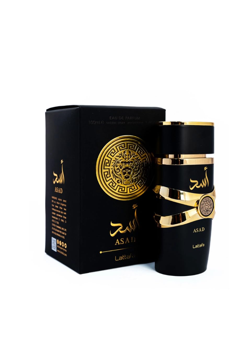 Asad Perfume, Black Eau De Perfume Spray for men | 100 ml/3.40 Ounce, Pack of 1