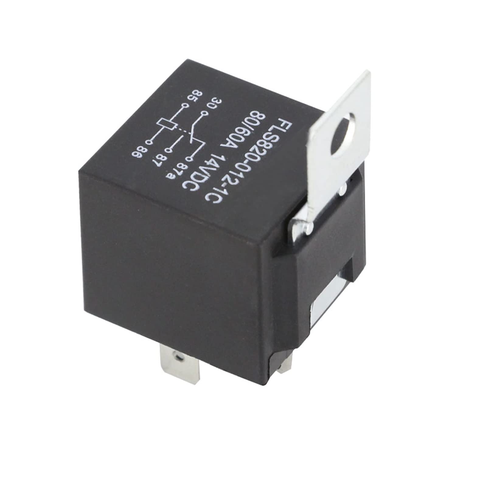 MESKEL Relé de automóvil DC 12V 80A 5 Pin JD1914 Relé de bocina de Aire Acondicionado Controlador de iluminación automotriz