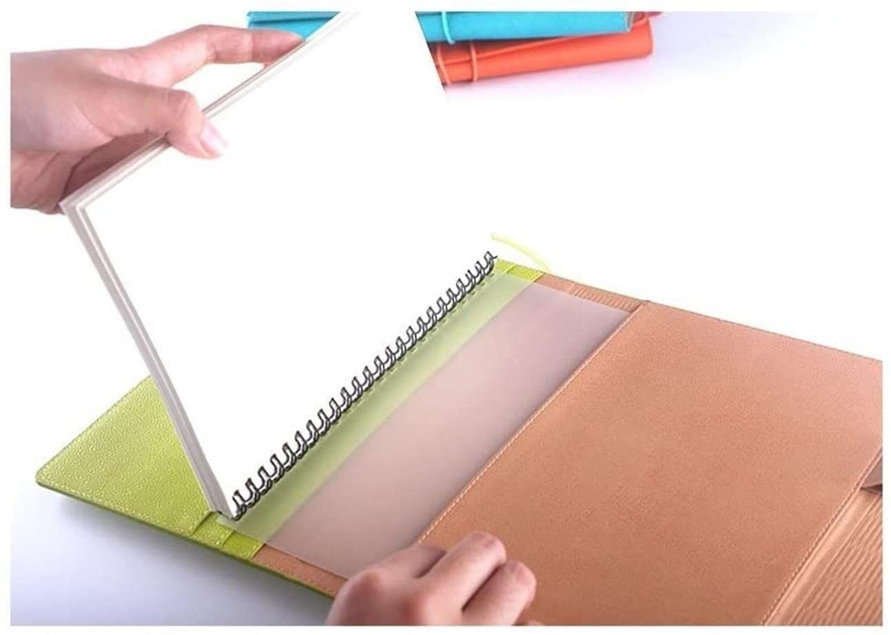POCHY Cuadernos Hermoso Bloc De Notas Multifuncional Simple para Estudiantes, Diario De Viaje, Escuela, Oficina, Registro, Papelería, Diario Portable