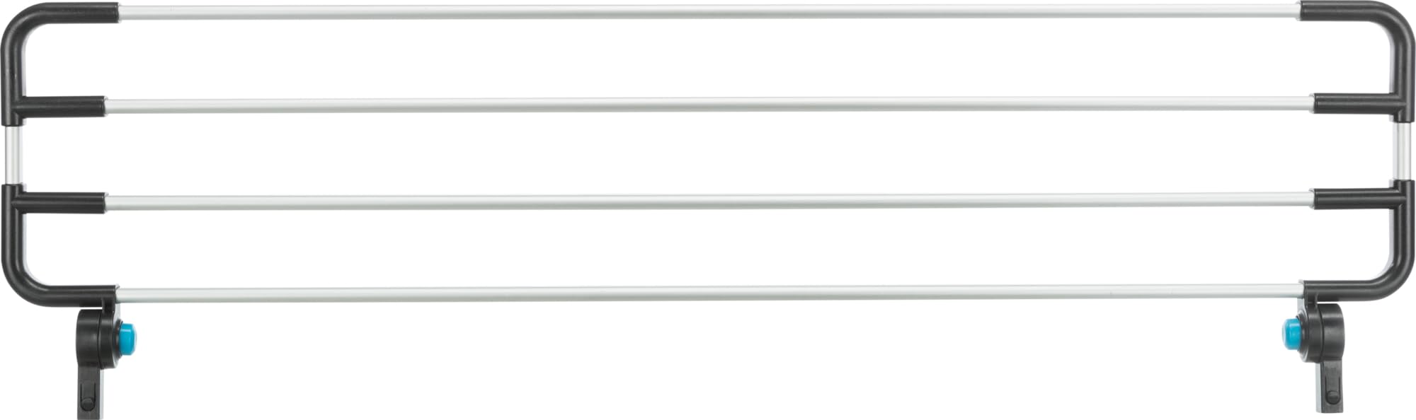 Trixie Höhenerweiterung für das Universal-Heckgitter 13201 - optimal für hohe Kofferräume wie bei Vans und SUVs - stufenlos Verstellbarer Winkel - Aluminium-Kunststoff - 92 × 27 × 4 cm - 13202