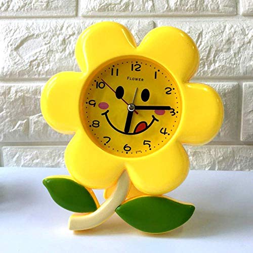 Wecker für Kinder Lernen Cartoon Wecker Mini No Noise Mit Nachtlicht Reise-Taktgeber-kreative Kinder