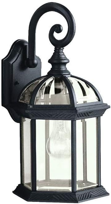 Kichler Barrie 15.5 Outdoor Wall Light in Black