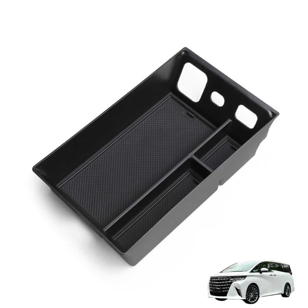 QQJHBAMYN Centre Consoles Organiser, for Alphard 40 2024