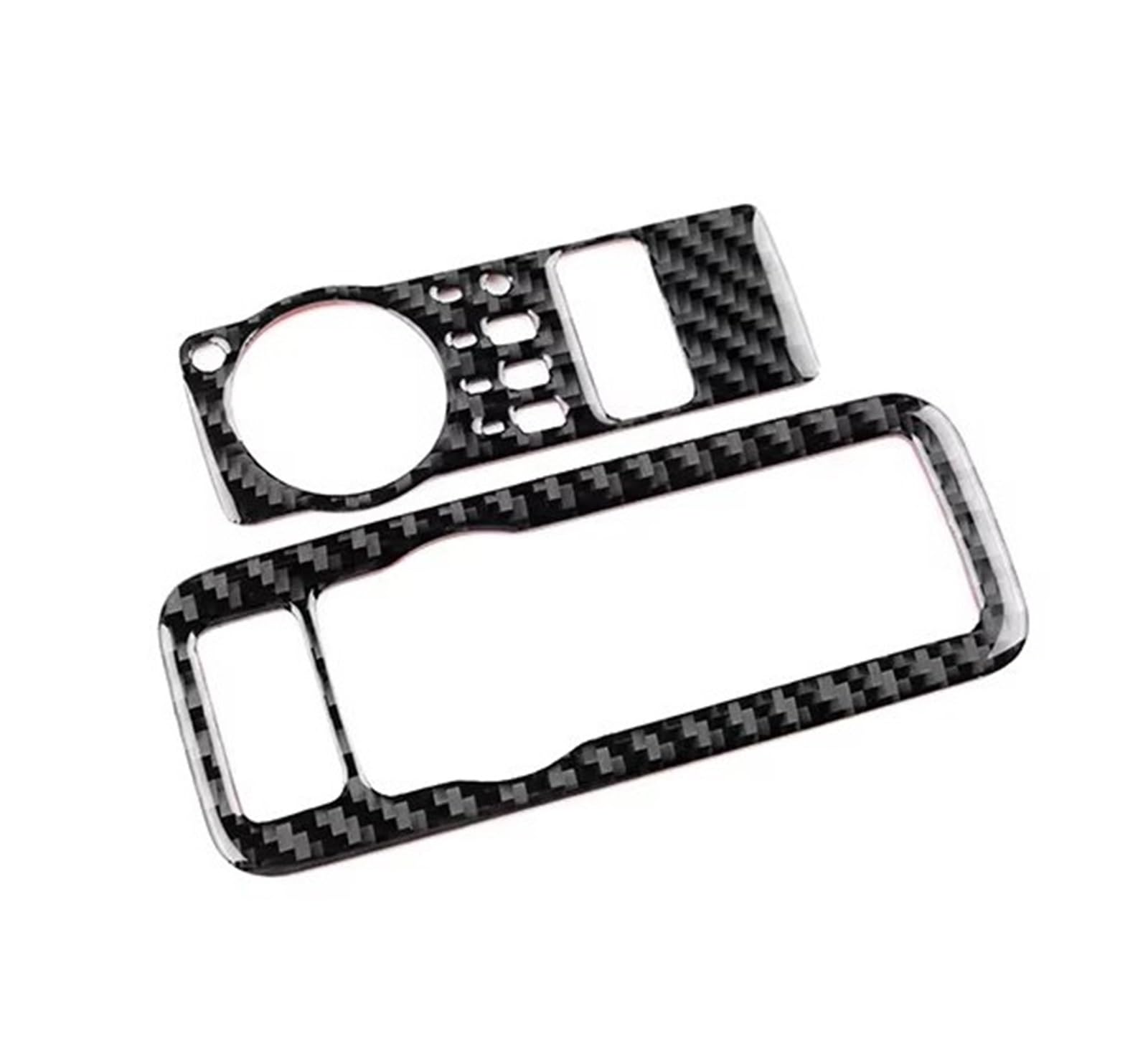 Trim Sticker Accessories Car Sticker LHD RHD Headlight Switch Interior Trim for Mustang GT Dark Horse EcoBoost 2024 2025 Car Interior Decoration(Black Carbon)
