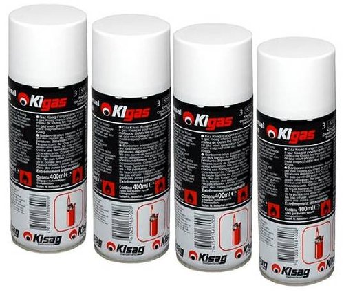 Kisag Kigas Nachfülldose 400 ml, 4er Set