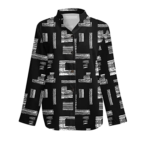 Camisas de manga comprida para meninas adolescentes gola careca elastano floral gráfico casual cardi