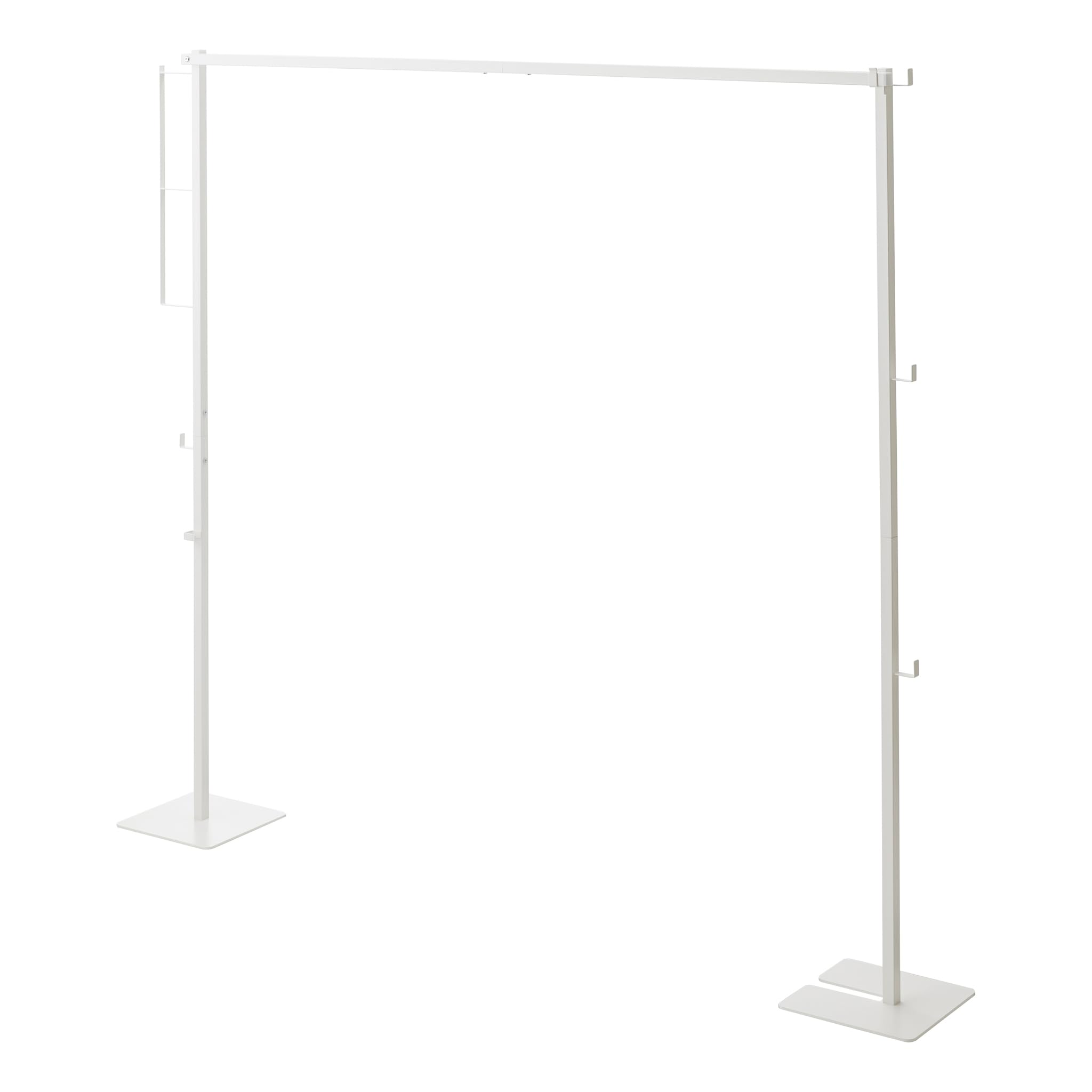 YAMAZAKI Tower Foldable Indoor Drying Rack, white