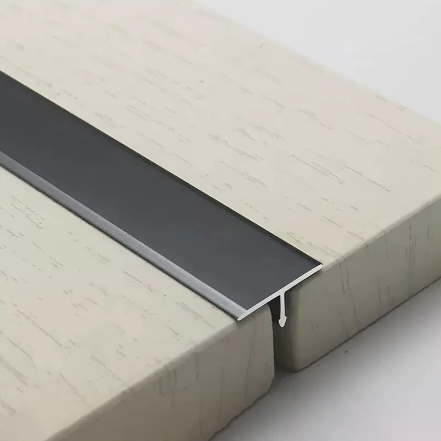 XAZLBIW Super Narrow Gold T Molding Transition Bar for Floor Laminate Doorway Threshold Strip Flat Seam Cover Tile/Wood –Flooring Solution