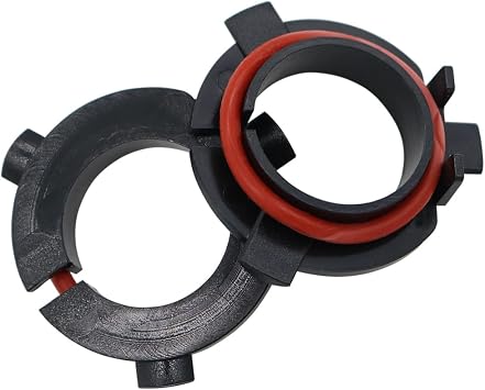 YSY 1Pair H7 LED Headlight Bulb Adapter Holder Socket Base Retainers Clip For Gerui,Sonata,Qashqai,K3,K4,K5,lamando TK-106