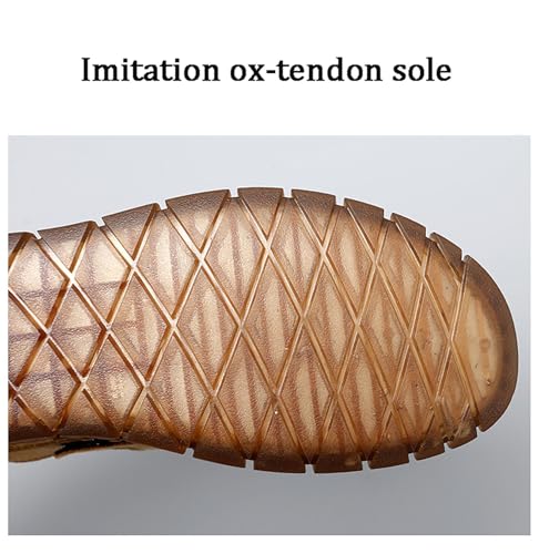 Men's Sandals Outdoor Leather Sandals Hiking Waterproof Athletic Fisherman Water Shoes2